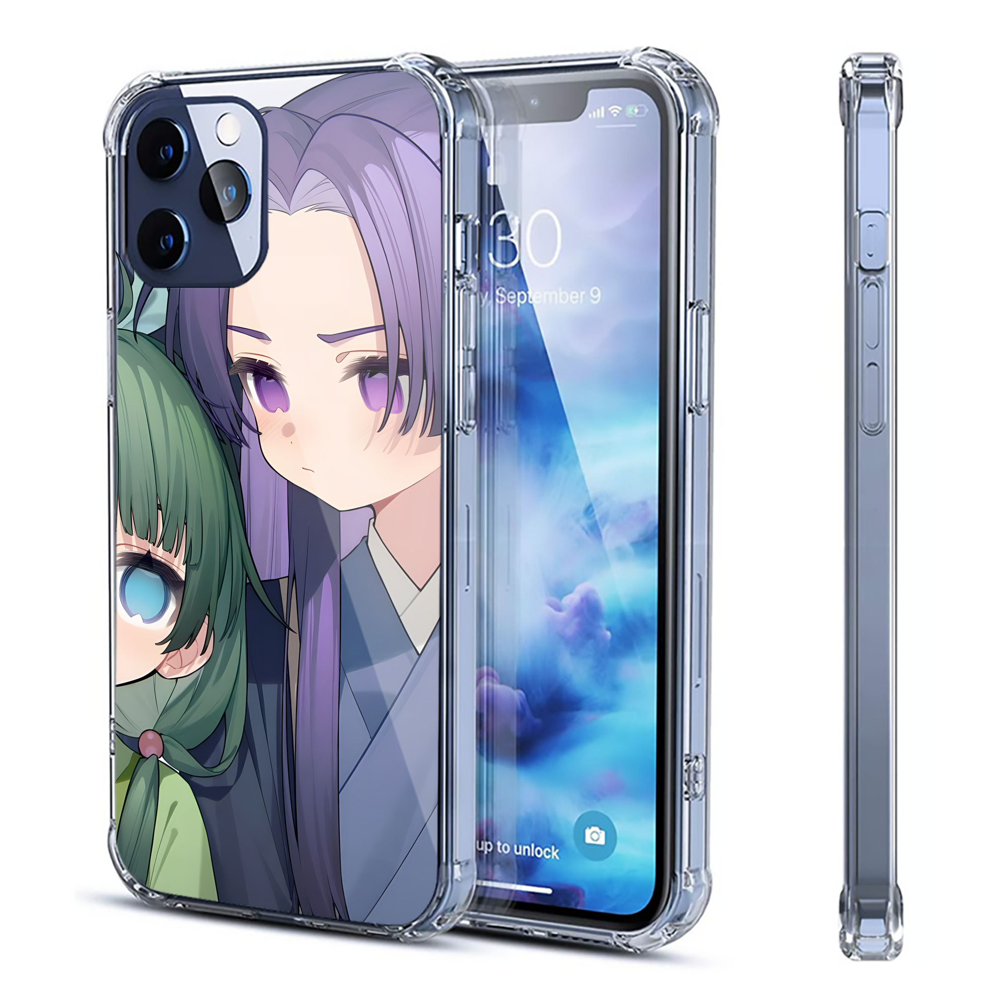 （画像用） 薬屋のひとりごと The Apothecary Diaries 【iPhone 12シリーズ対応】透明スマホケース（クリアソフトケース）